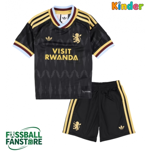 Aston Villa Joao Gomes #35 Replik Auswärtstrikot Kinder 2026-27 Kurzarm (+ Kurze Hosen)